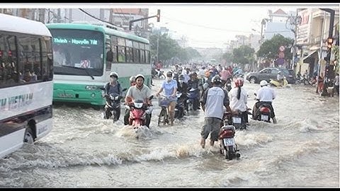 Tin tức 24h: Triều cường đang lên, TP. Hồ Chí Minh có nguy cơ ngập úng