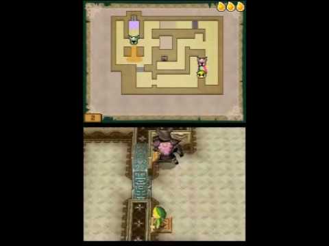 Zelda: Spirit Tracks - Tower of Spirits - Getting The Forest Rail Map | WikiGameGuides