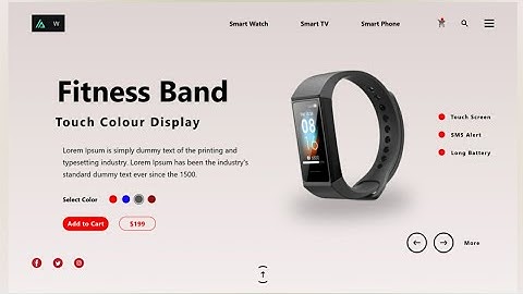 New UI/UX Designing | Landing Page Design | Adobe Xd