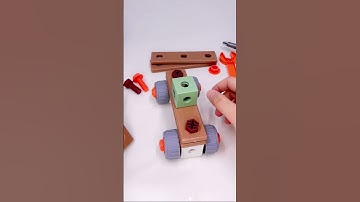 DIY building block windmill#DIY#engineering#puzzle#Building blocks