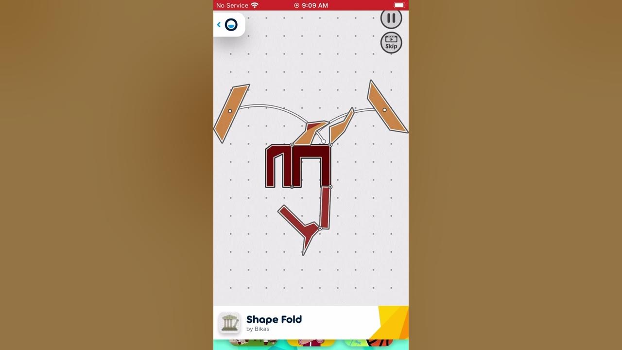 Shape folding poki YouTube