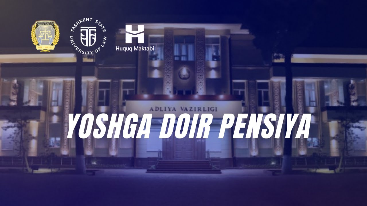 Yoshga doir pensiya
