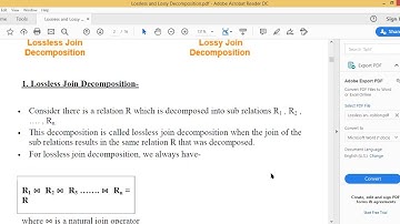 Decomposition of DBMS