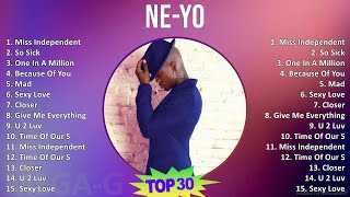 Ne-Yo 2024 MIX Favorite Songs - Miss Independent, So Sick, One In A Million, Because Of You