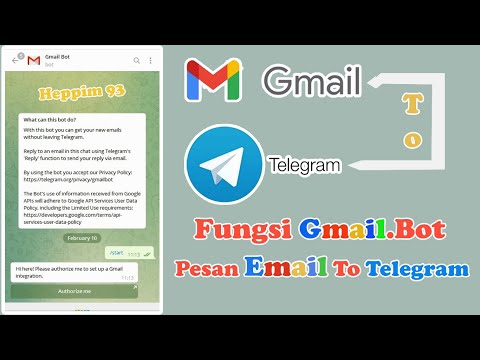 Email To Bot Telegram || Gabungkan Gmail Dengan Telegram