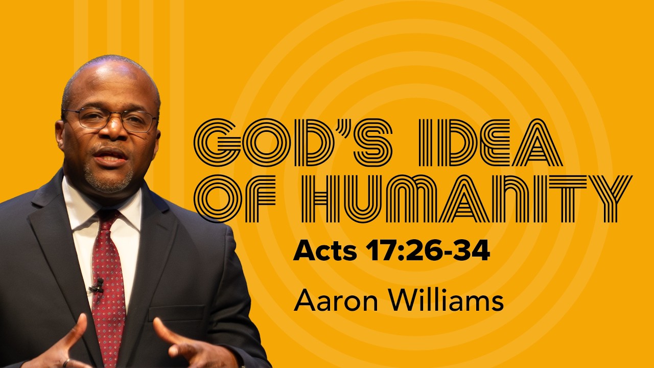 "God's Idea of Humanity" Aaron Williams