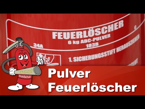 Video: Feuerlöscher 