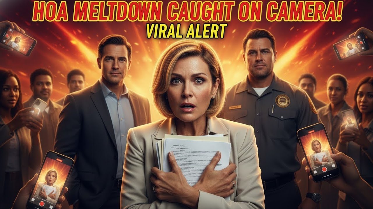 “Karen’s Parking Meltdown Goes Viral! | HOA Chaos Caught on Camera”