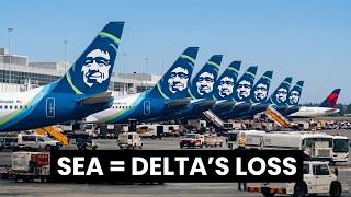 Delta Is Losing Seattle Airport To Alaska Airlines