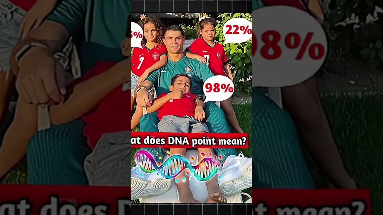 Cristiano Ronaldo, Ronaldo Jr & Alana Martina TAKE a DNA Test ☠️🤔 | Funny & Emotional Family Short