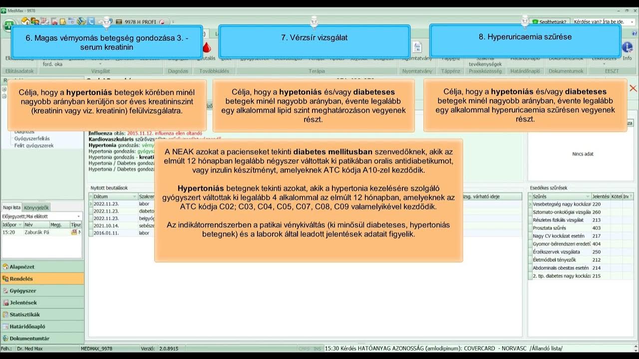 Indikátorfigyelés a MedMax Care Manager moduljával ProFix YouTube