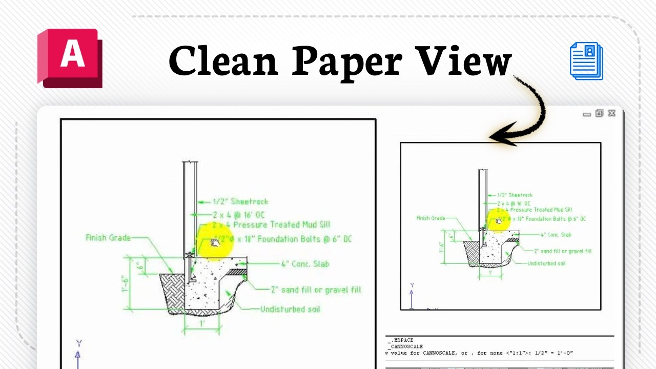 How to create a viewport in AutoCAD (Draft Window) - YouTube
