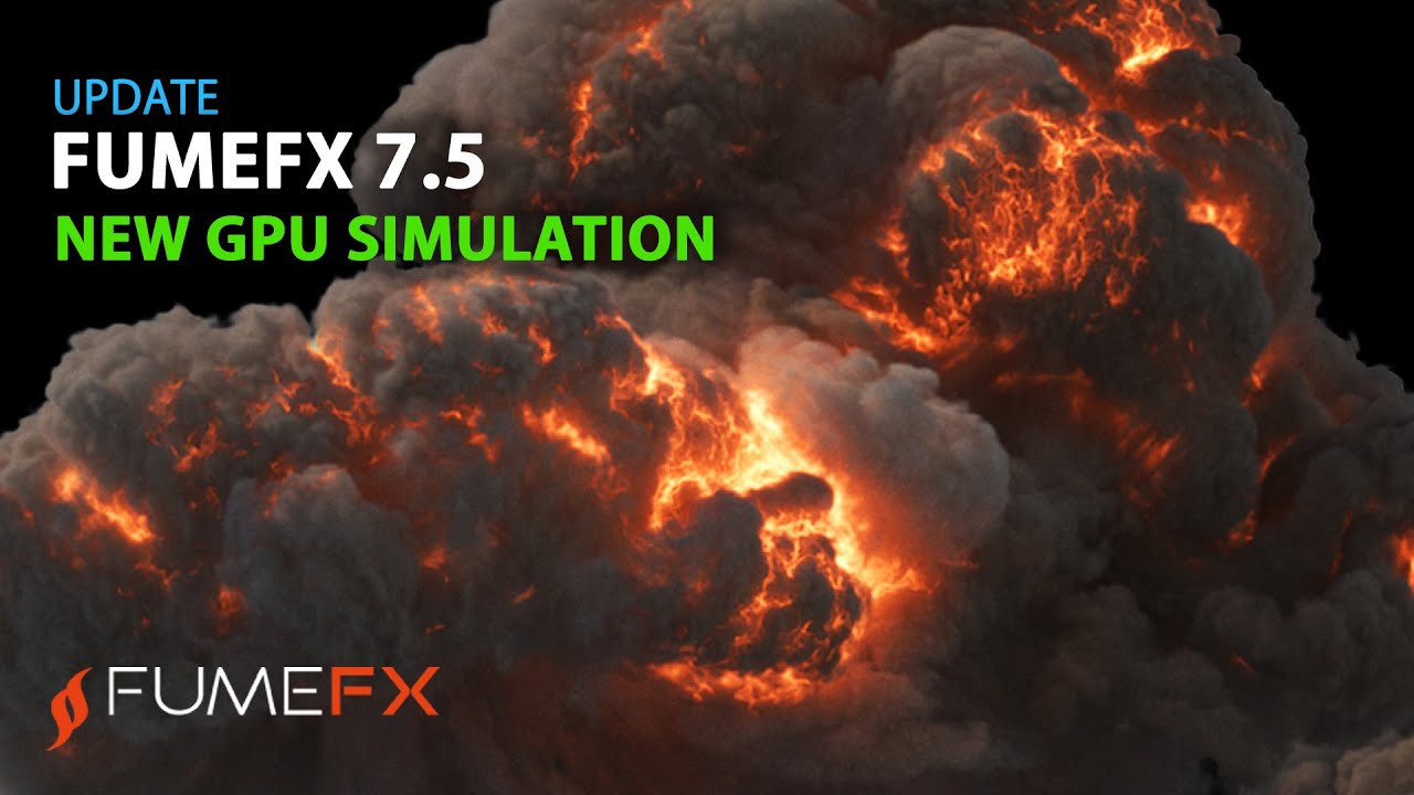 FumeFX 7.5 GPU Fluid Simulation - 3ds max plug-in - YouTube