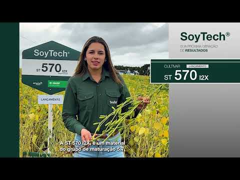 ST 570 I2X SoyTech®: Estabilidade produtiva e adaptação para o Sul do Brasil