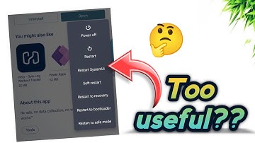 Another open source App - ft. Advance Reboot | NO Ads, No Permissions | Super useful ?