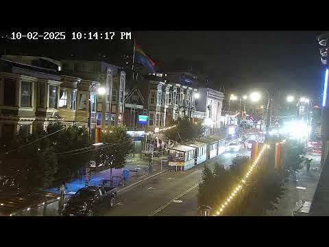 Verkehr auf der Castro-Straße Live-Stream