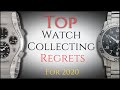My Top Watch Collecting Regrets From 2020 - Watches I Wish I didn't Sell - Seiko Jay Leno Breguet ++