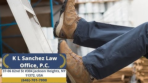 Queens Ladder Accident Lawyer by Keetick L. Sanchez