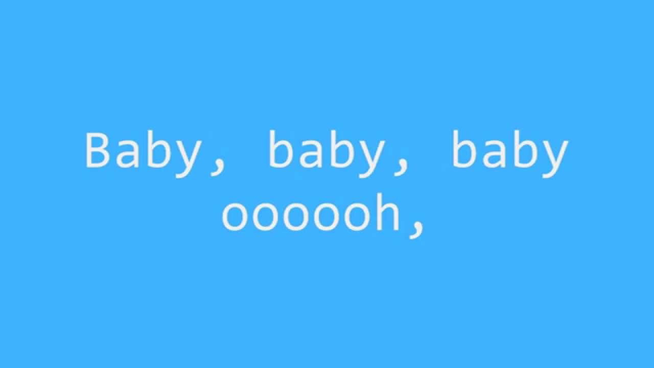 Justin Bieber Baby Ft Ludacris Lyrics YouTube