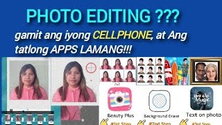 3 Apps lang para kanang nag pa photoshop (video tutorial photo editing ) screenshot 2