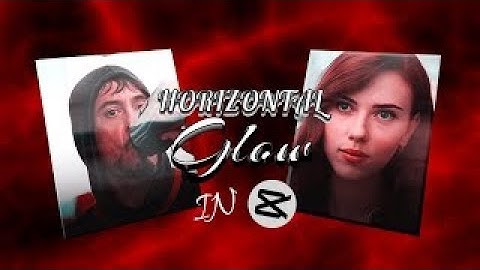 Create "HORIZONTAL GLOW" Effect In Capcut | Capcut Tutorial