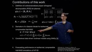 Reducing order modeling for plasmas - Alan Kaptanoglu
