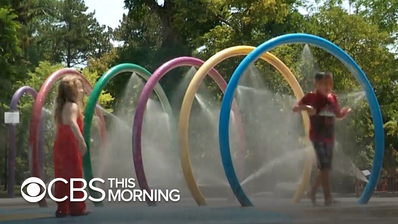 About 50 million people affected as heat wave shatters records - YouTube