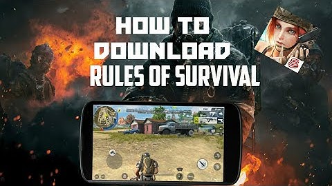 How to download rules of survival in android