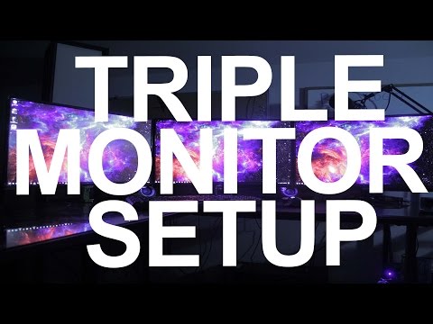 TRIPLE MONITORS ACER G276HL (27") SETUP