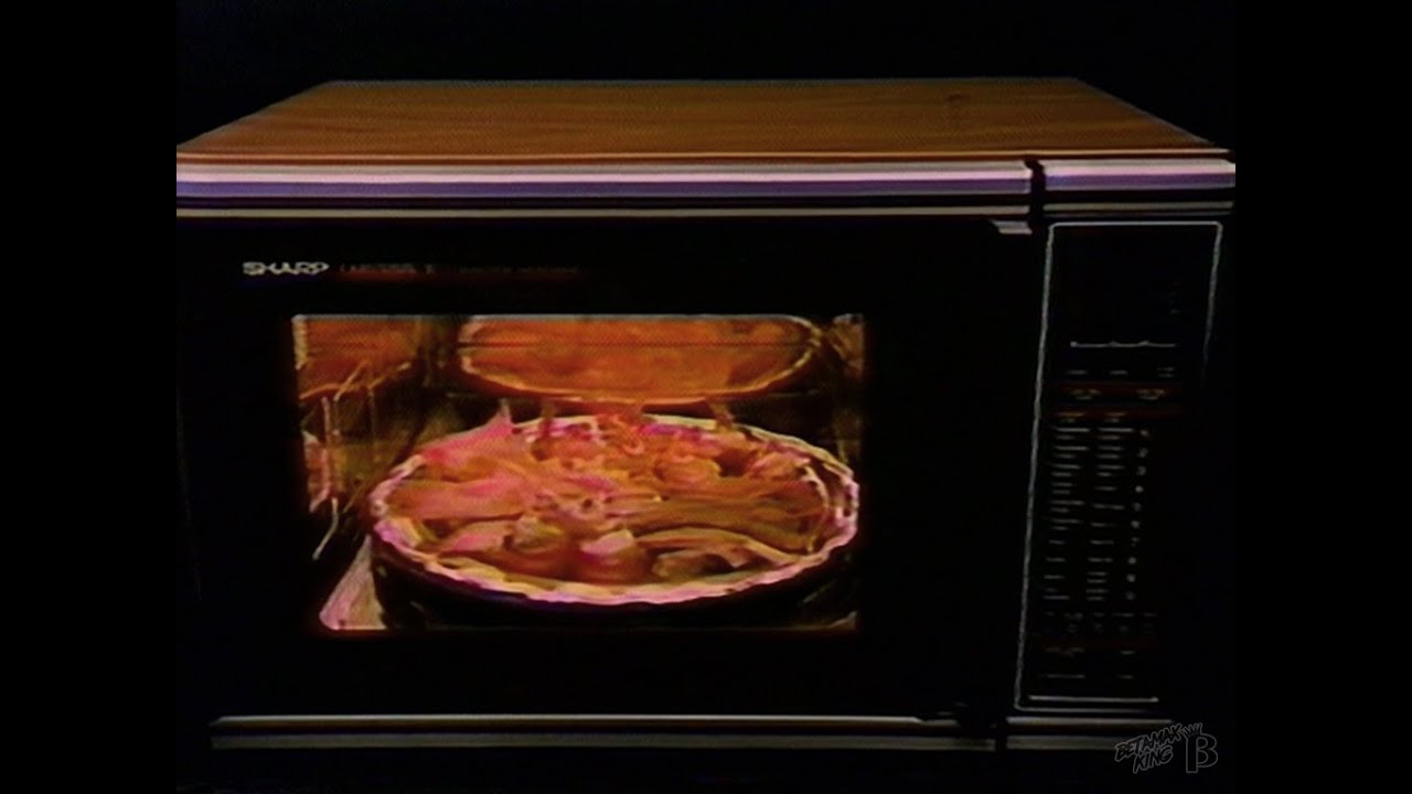 Sharp Microwave Oven Commercial 1985 YouTube