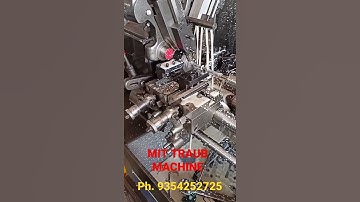 TRAUB MACHINE WORKING | MIT TRAUB | A25 TRAUB | Phone 9354252725 | FARIDABAD