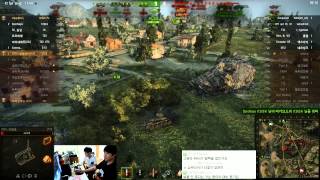 [150702 월드오브탱크 - 2] LTTB 광산 (언덕을 적에게 준 상태로 발악하기 - 1)