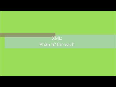 Video: Các thuộc tính và phần tử XML là gì?