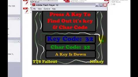 Create A Key/Character Code Identifier in Flash with Actionscript 3.0