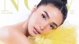 Behind The Scenes Now Magazine Cover Heart Evangelista