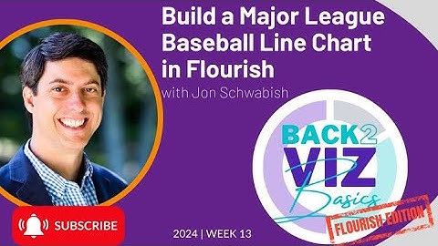 B2VB Week#1: Building a Major League Baseball Line Chart in Flourish || Jon Schwabish
