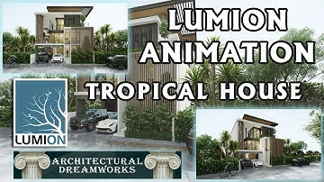 Lumion Animation - Tropical House (Lumion 10.3.2.)