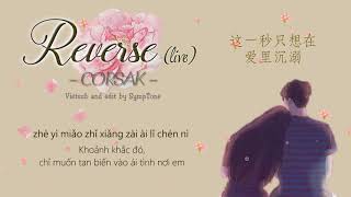 [Lyrics   PinYin   Vietsub] CORSAK - Reverse 溯 (Live Acoustic)