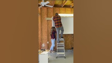 Garage Organization🛠 Cabinet Install #shorts #diy