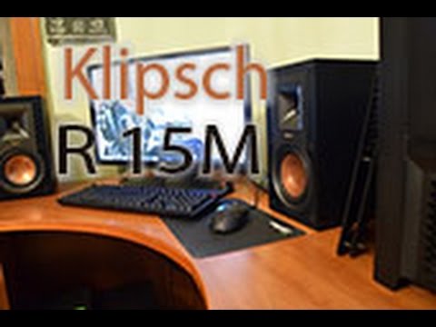 Klipsch R 15m Bookshelf Speakers Youtube