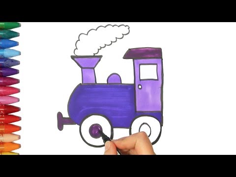 Video: Come Disegnare Un Treno A