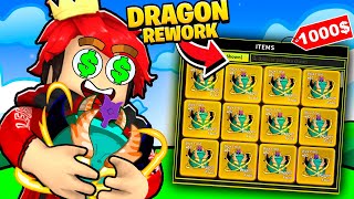 🤑 REVISE UNA CUENTA en BLOX FRUITS CON DRAGON REWORK PERO...