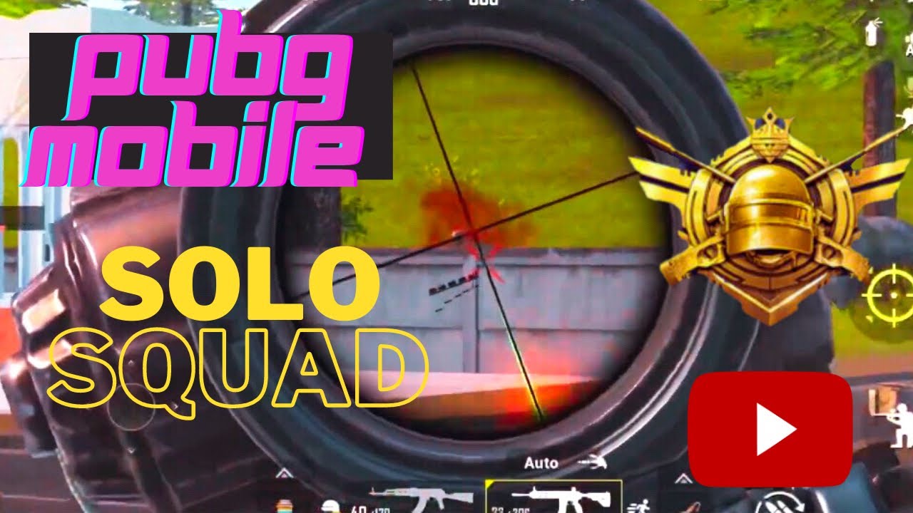 SOLO VS SQUADS ☆| PUBG MOBILE ᴴᴰ - YouTube