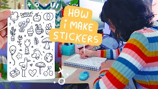 🌈How I Make Stickers 🎨 (Cricut   Photoshop)