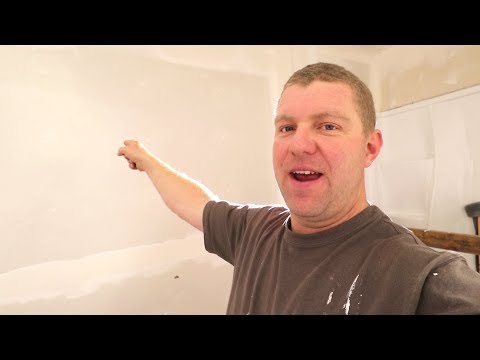 How To Paint Plasterboard Bathroom?