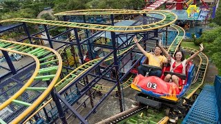 Wahana Ekstrim: Spining Coaster - Jatim Park 1