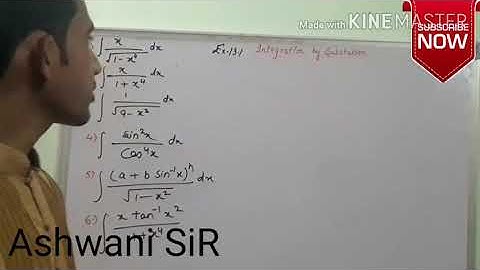 Integration by Substitution # Ex-13.2 Part -1 Of Dr. Sudhir pundir Books # step by step Solutions