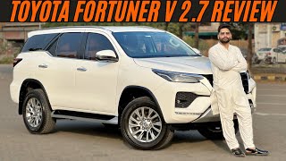 2022 Toyota Fortuner V 2.7 Drive Review - Better than Prado? - Price in Pakistan - Specs & Features