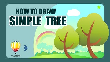Corel Draw tutorial : Simple Tree #1
