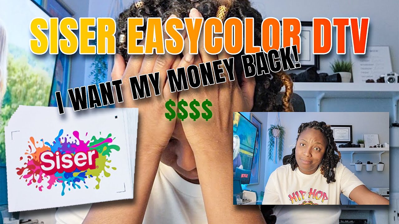 EASY* How to Use Siser Easy Color DTV (Direct To Vinyl) Printable HTV 